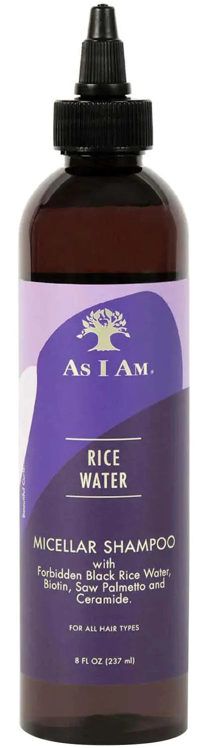As I Am Rice Water Micellar Shampoo – 8 oz - Elevate Styles