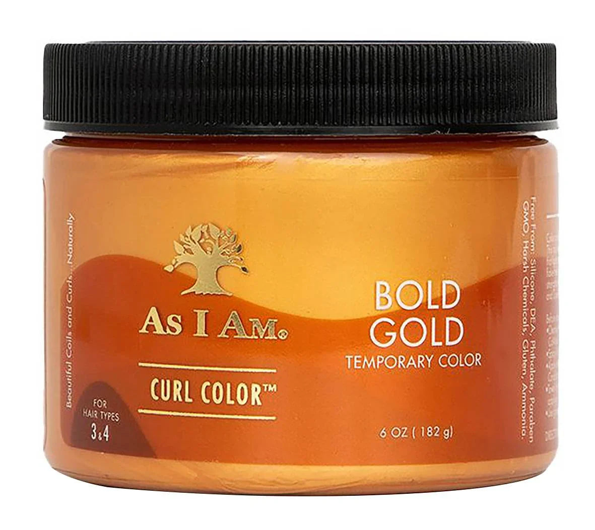 As I Am Curl Color Bold Gold Temporary Color 6 oz - Elevate Styles