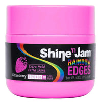 Thumbnail for Shine ’n Jam Rainbow Edges Strawberry Extra Hold & Shine 4 Oz - Elevate Styles