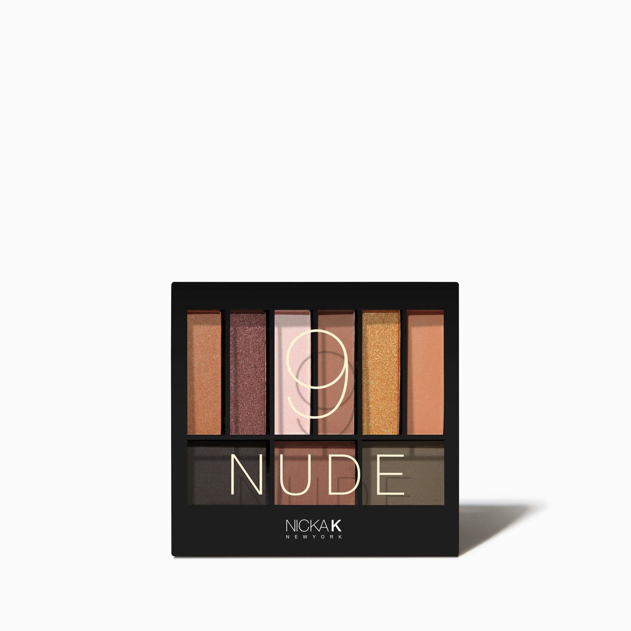 Nicka K 9 Color Eyeshadow Palette – Nude - Elevate Styles