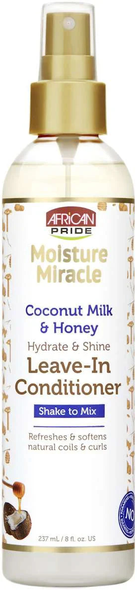 African Pride Moisture Miracle Leave-In Conditioner – 8 fl oz - Elevate Styles