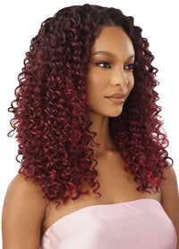 Thumbnail for Outre Airtied Human Hair Blend Vanish HD+ Lace Front Wig HHB-Dominican Curly 22