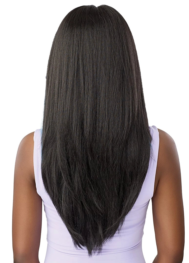 Outre Airtied Human Hair Blend Vanish HD+ Lace Front Wig HHB-Soft Yaki 24" QLHBFHHSY24 - Elevate Styles