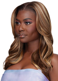Thumbnail for Outre Airtied Human Hair Blend Vanish HD+ Lace Front Wig HHB-Loose Body Wave 18 - Elevate Styles