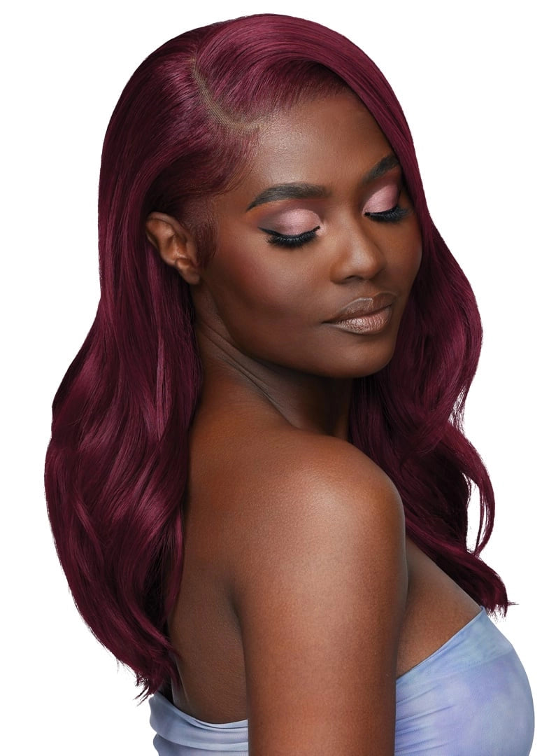 Outre Airtied Human Hair Blend Vanish HD+ Lace Front Wig HHB-Loose Body Wave 18 - Elevate Styles