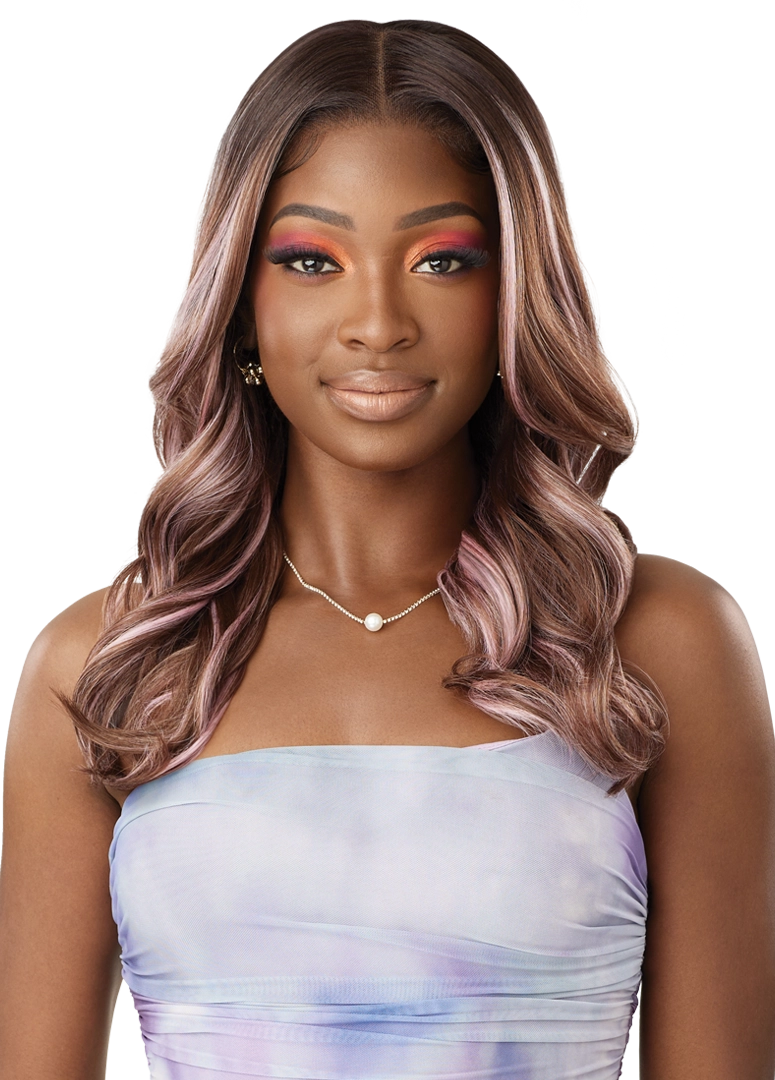 Outre Airtied Human Hair Blend Vanish HD+ Lace Front Wig HHB-Natural Wave 20 QLHBFHNW20 - Elevate Styles