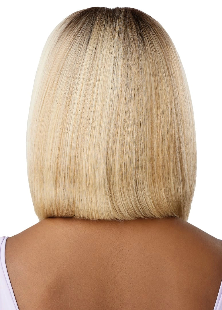Outre Airtied Human Hair Blend Vanish HD+ Lace Front Wig HHB-Natural Yaki 12 - Elevate Styles