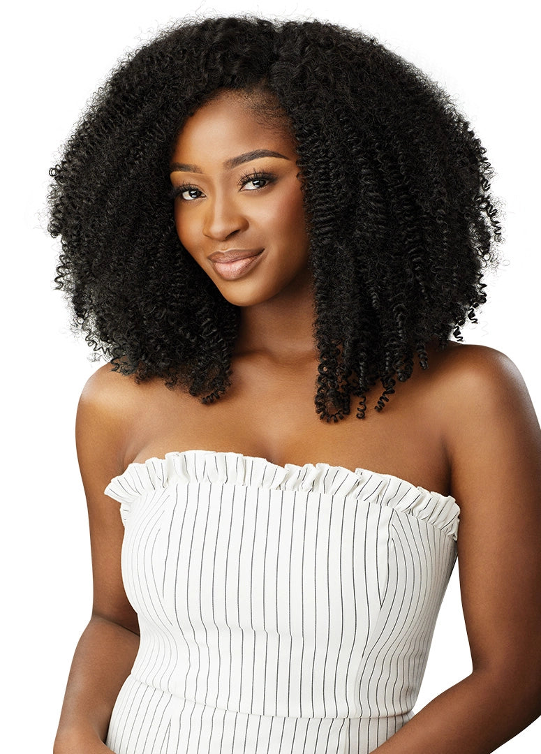 Outre Big Beautiful Hair Clip-In 9 Pcs Springy Afro 10" - Elevate Styles