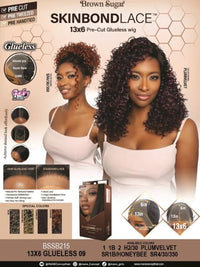 Thumbnail for Mane Concept Brown Sugar Skin Blond Lace 9x6 Pre Cut Lace Front Wig 09 BSSB215 - Elevate Styles