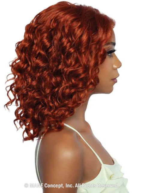 Mane Concept Brown Sugar HD 13x7 Lace Skin 06 Pre-Cut Glueless Front Wig - BSSB242