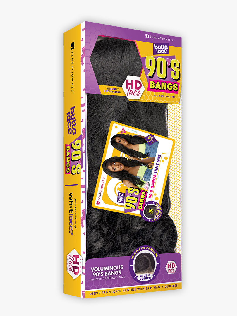 Sensationnel Butta Lace 90s Bangs Wig Unit 903 LDB903 - Elevate Styles