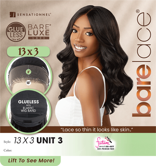 Sensationnel 13x3 HD Glueless Pre Plucked Wig  Bare Lace Unit 3 BL133003 - Elevate Styles