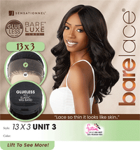 Thumbnail for Sensationnel 13x3 HD Glueless Pre Plucked Wig  Bare Lace Unit 3 BL133003 - Elevate Styles