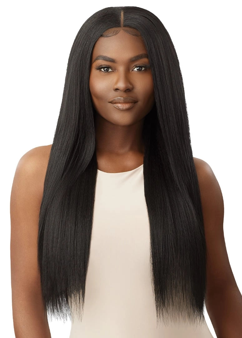 Outre Batik Premium Multi Blend Weave Bundle - Neesha Natural Yaki 18" 20" 22"+ 4x4 HD Lace Closure - Elevate Styles