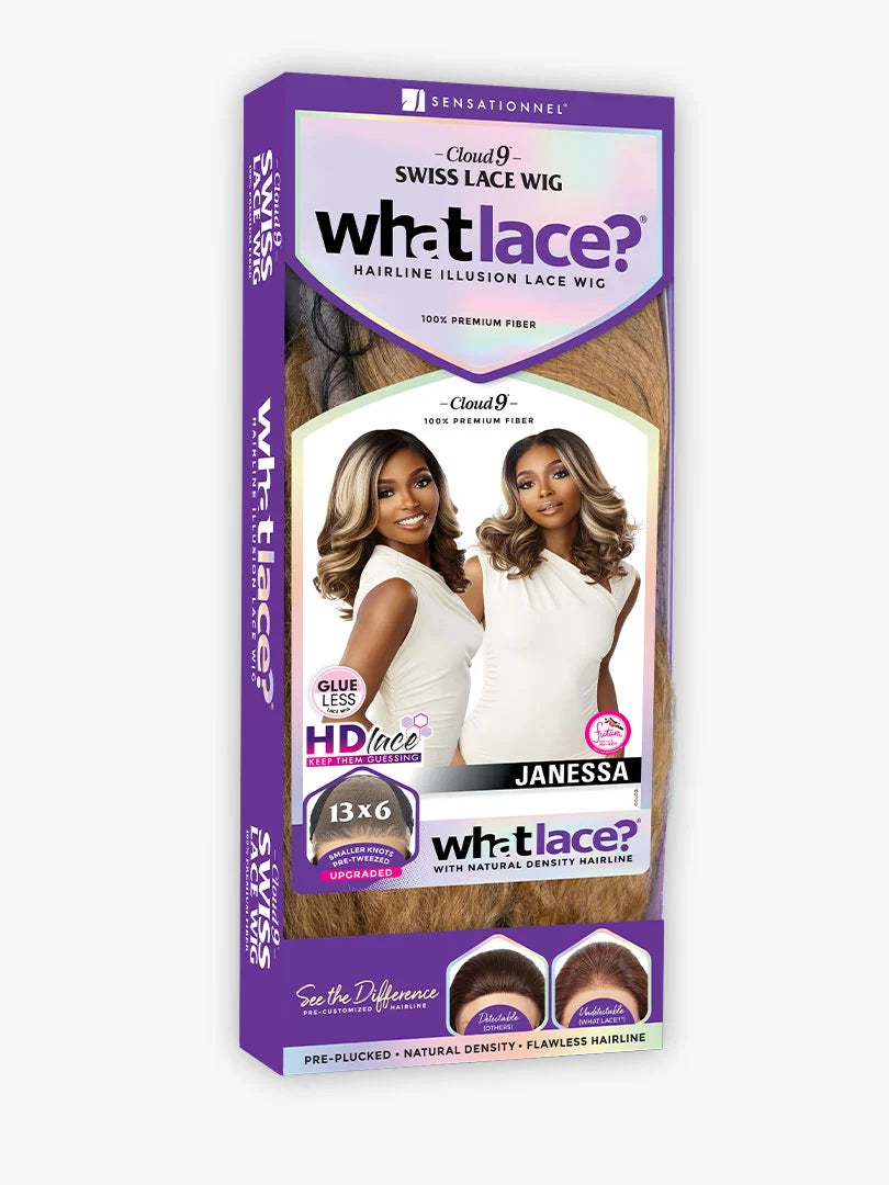 Sensationnel Cloud 9 WhatLace? Swiss Lace Wig 13x6 Janessa LDWJNS - Elevate Styles