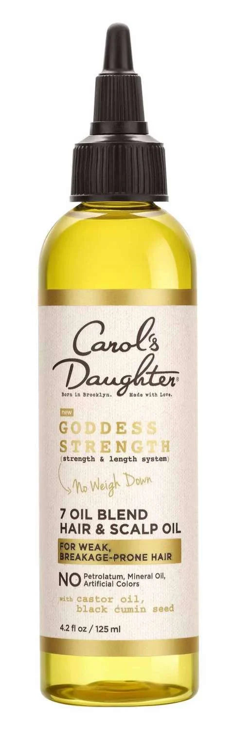 Carol’s Daughter Goddess Strength 7 Oil Blend Hair & Scalp Oil – 4.2 fl oz / 125ml - Elevate Styles