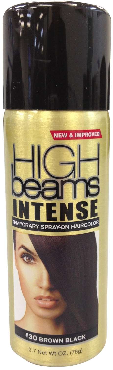 High Beams Intense Temporary Spray-On Haircolor #30 Brown Black 2.7 Oz - Elevate Styles