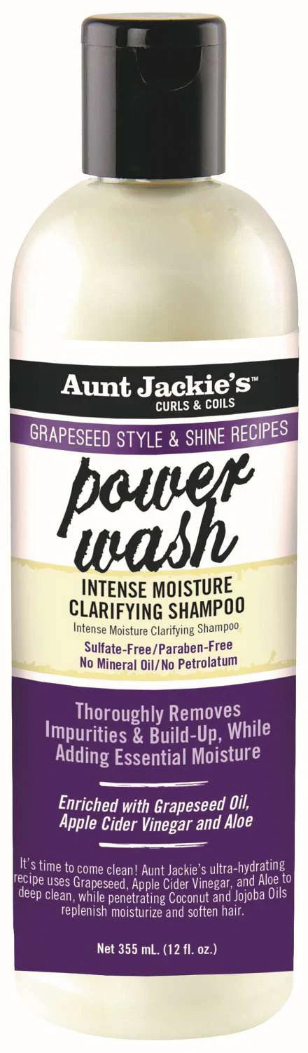 Aunt Jackie’s Power Wash Clarifying Shampoo 12 oz - Elevate Styles
