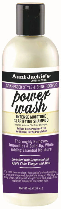 Thumbnail for Aunt Jackie’s Power Wash Clarifying Shampoo 12 oz - Elevate Styles