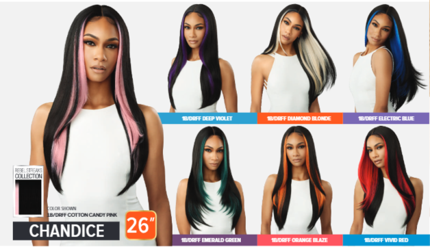 Outre Color Bomb HD Lace Front Wig Chandice 26" - Elevate Styles