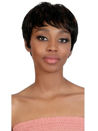 Thumbnail for Motown Tress DayGlow Wig – CHARLIE 9” Tapered Pixie Cut - Elevate Styles