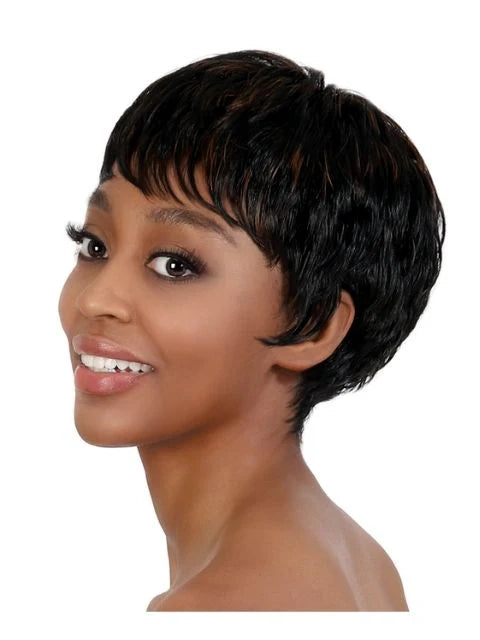 Motown Tress DayGlow Wig – CHARLIE 9” Tapered Pixie Cut - Elevate Styles