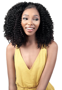 Thumbnail for Beshe Synthetic 3X Pre-Looped Jerry Curl Crochet Braid 10