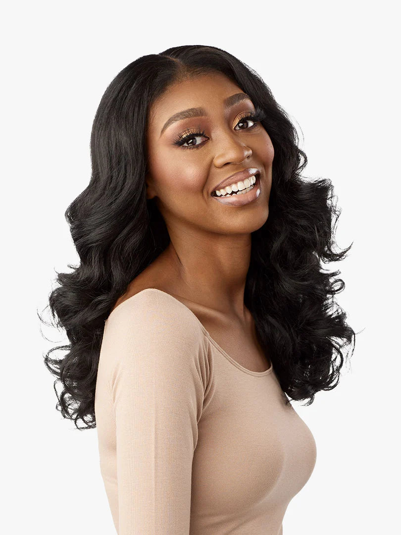 Sensationnel Curls Kinks & Co Kinky Edges 13x6 Kinky Body Wave 18" Lace Front Wig - Elevate Styles