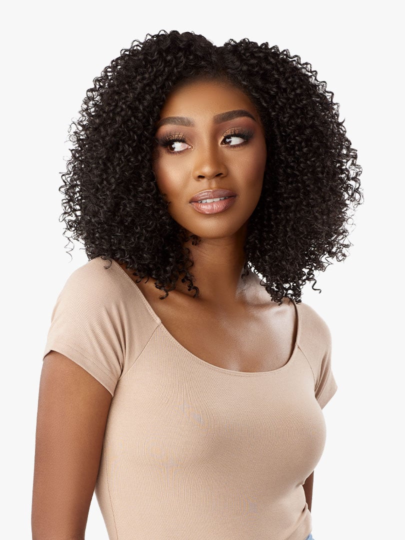 Sensationnel Curls Kinks & Co Kinky Edges 13x6 Kinky Coily 16" Lace Front Wig - Elevate Styles