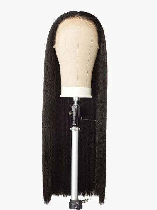 Sensationnel Curls Kinks & Co Kinky Edges Y Part Kinky Silk Pressed 26" Lace Front Wig KE136KSP26 - Elevate Styles