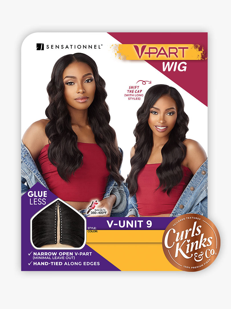 Sensationnel Curls Kinks & Co V Part Wig Unit 9 - Elevate Styles