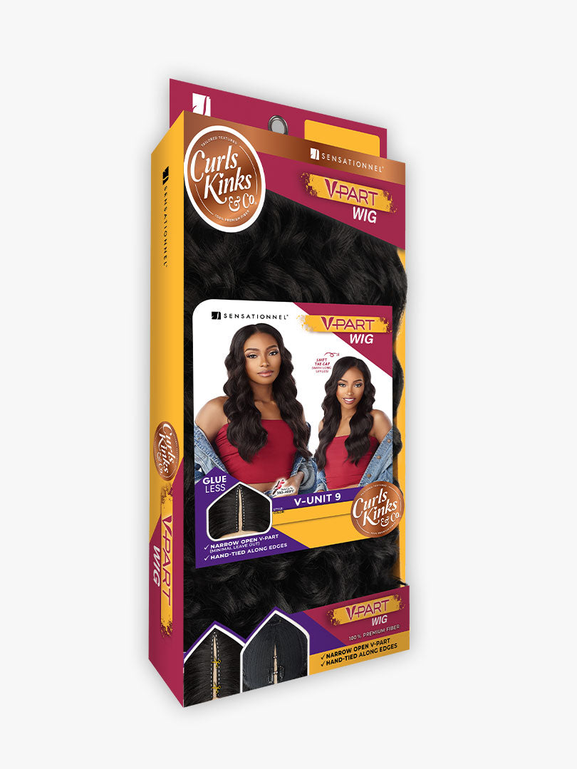 Sensationnel Curls Kinks & Co V Part Wig Unit 9 - Elevate Styles