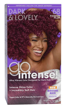 Dark & Lovely Go Intense! Hair Color – 68 Passion Plum - Elevate Styles