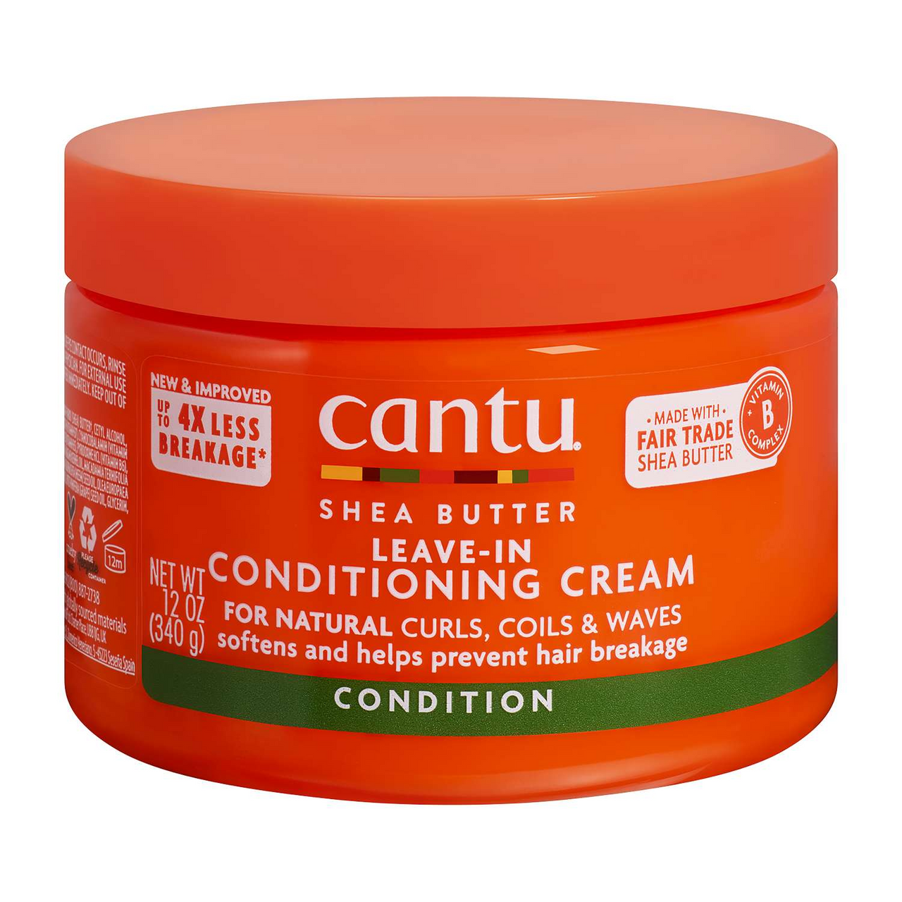 Cantu Shea Butter Leave-In Conditioning Cream – 12 oz - Elevate Styles