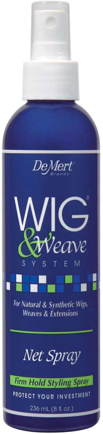 DeMert Wig & Weave Net Spray Firm Hold Styling Spray 8 oz - Elevate Styles