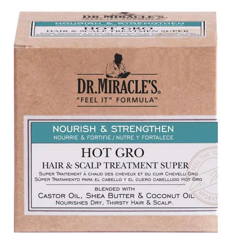 Dr. Miracle’s Hot Gro Hair & Scalp Treatment Super 4 OZ - Elevate Styles