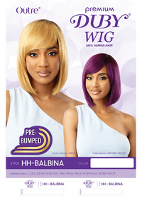 Thumbnail for Outre Premium Duby 100% Human Hair Duby Wig HH-Balbina - Elevate Styles