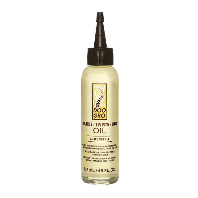 Doo Gro Braids • Twists • Locs Oil Silicone-Free 4.5 fl. oz. - Elevate Styles