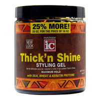 Thumbnail for Fantasia IC Thick’n Shine Styling Gel – 20 oz - Elevate Styles