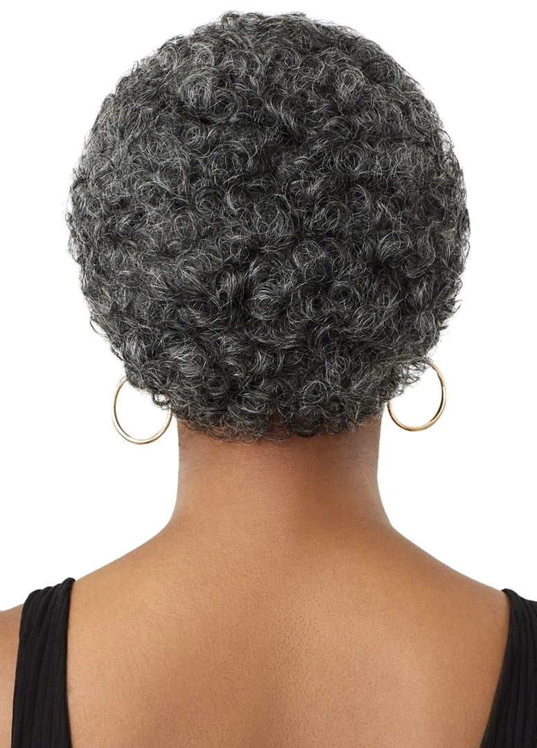 Outre Fab&Fly™ Gray Glamour 100% Unprocessed Human Hair Wig HH CARLIE QHFGCAR - Elevate Styles