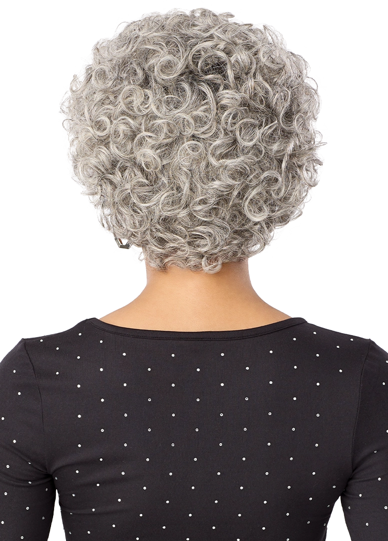 Outre Fab&Fly™ Gray Glamour 100% Unprocessed Human Hair Wig HH Marini QHFGMAI*