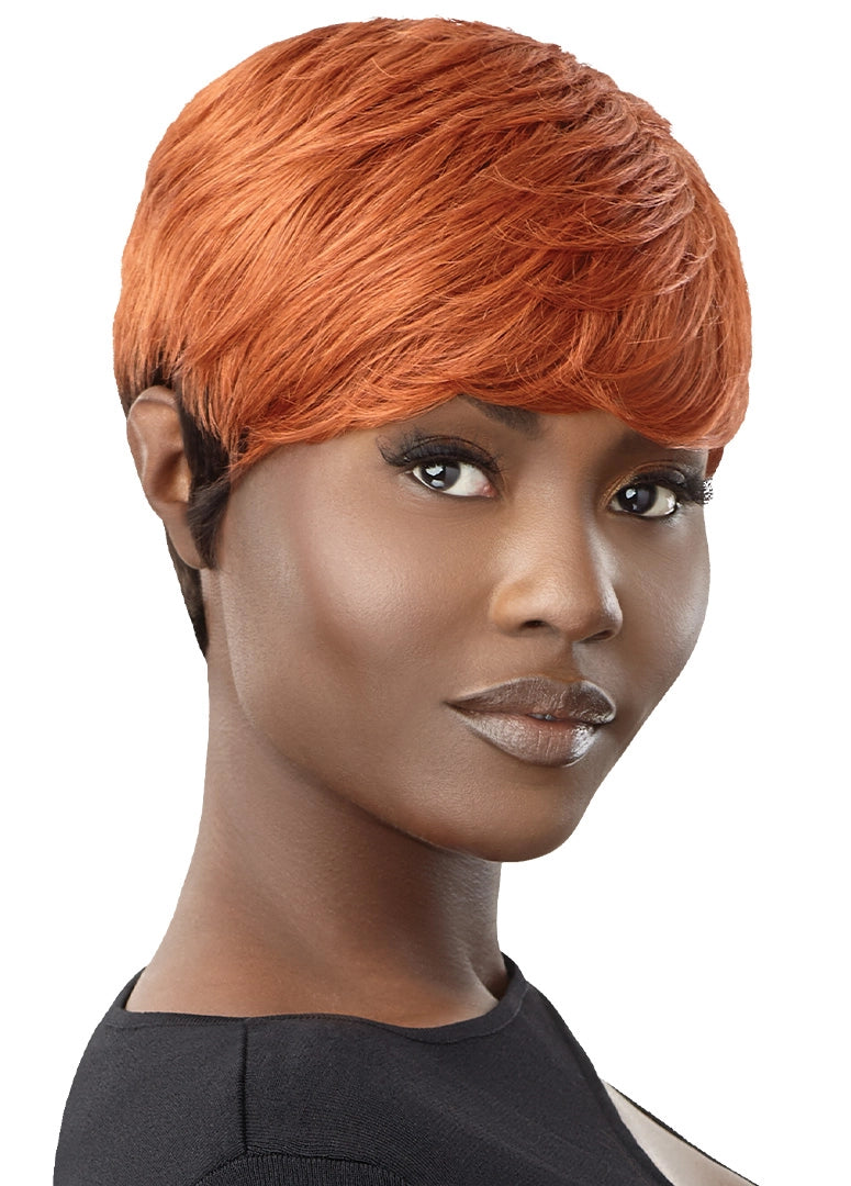 Outre Fab&Fly™ Human Hair Full Cap Wig Color Queen Zayna QHFCQZAY - Elevate Styles