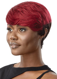 Thumbnail for Outre Fab&Fly™ Human Hair Full Cap Wig Color Queen Zayna QHFCQZAY - Elevate Styles