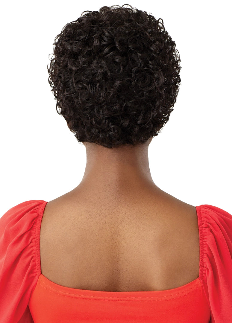 Outre Fab&Fly™ Gray Glamour 100% Unprocessed Human Hair Wig HH Bernice QHFBER - Elevate Styles
