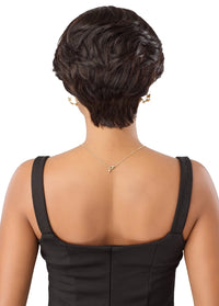 Thumbnail for Outre Fab&Fly™ Gray Glamour 100% Unprocessed Human Hair Wig HH Terry QHFTER - Elevate Styles
