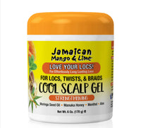 Thumbnail for Jamaican Mango & Lime No More Itch Cool Scalp Braid, Twist & Loc Gel – 6 oz
