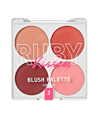 Thumbnail for Ruby Kisses Blush Palette 4 Color Set Soronjo RKB03 - Elevate Styles