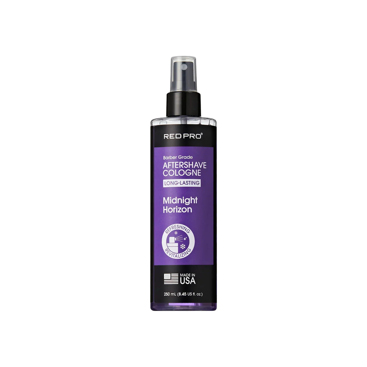 RedPro Barber Grade Aftershave Cologne Midnight Horizon 250 mL - Elevate Styles