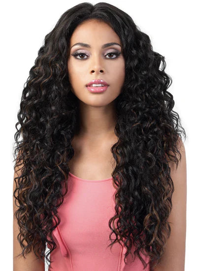 Motown Tress Human Hair Premium Mix 360 Lace Wig HB360L.MEG - Elevate Styles