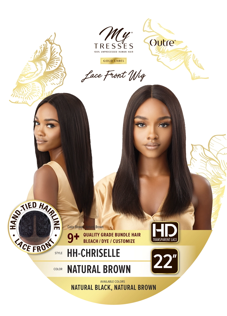 Outre 100% Human Hair MyTresses Gold Label Lace Front Wig HH Chriselle - Elevate Styles